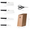 Набор ножей с подставкой Huo Hou Youth Edition Kitchen Stainless Steel Knife Set 6 в 1